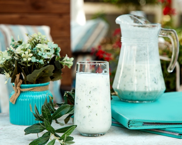 Ayran – domowy turecki napój jogurtowy